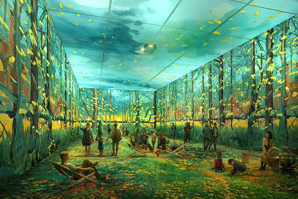 Immersive room